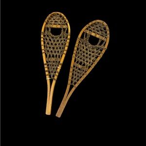 Vintage Wooden Snowshoes
